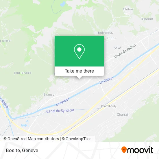 Bosite map