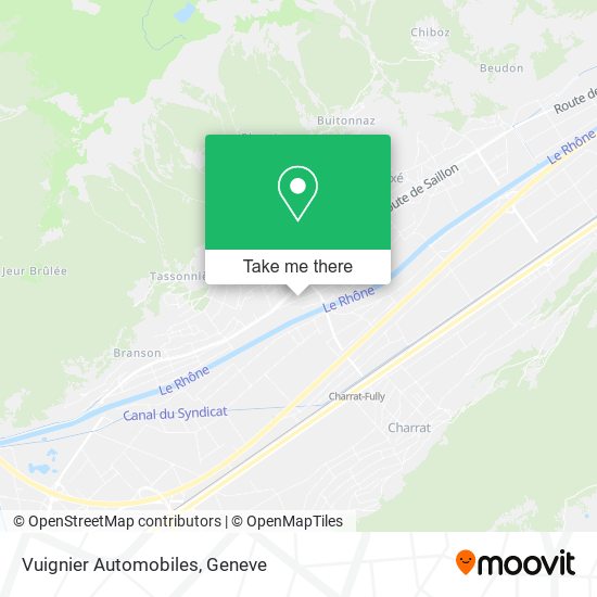 Vuignier Automobiles map