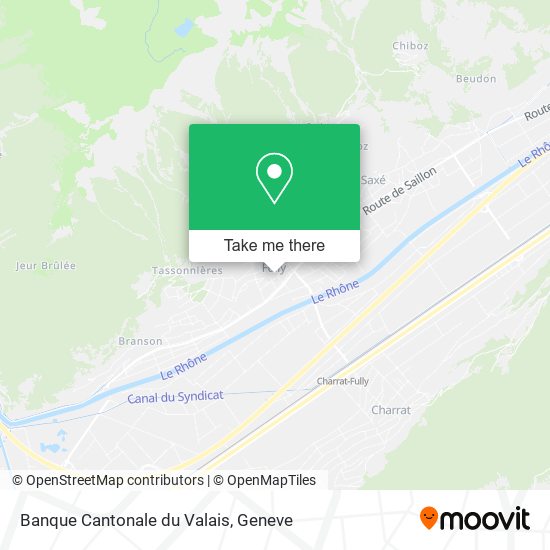 Banque Cantonale du Valais map