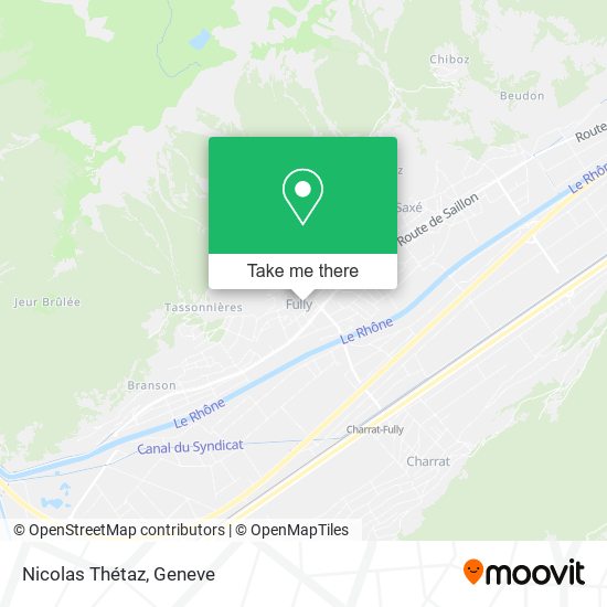 Nicolas Thétaz map