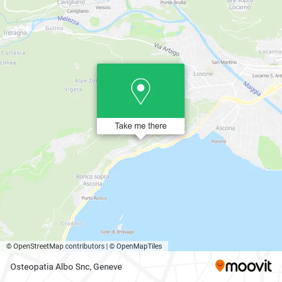 Osteopatia Albo Snc map