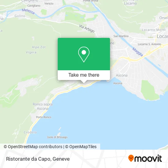 Ristorante da Capo map