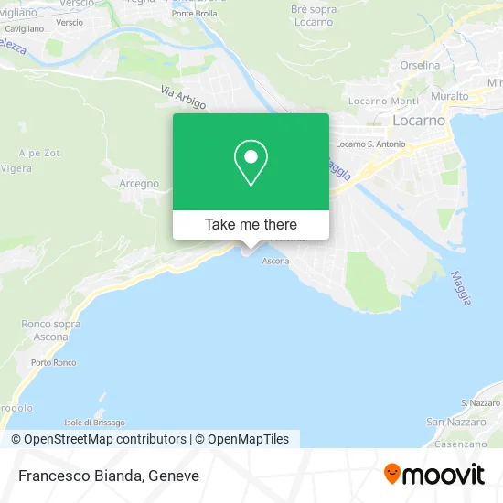 Francesco Bianda map