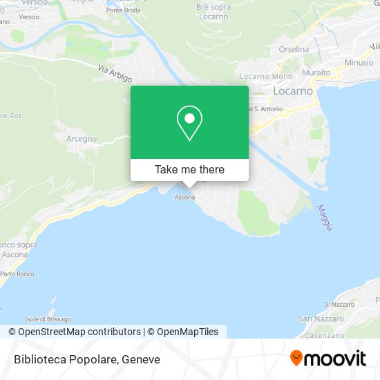 Biblioteca Popolare map