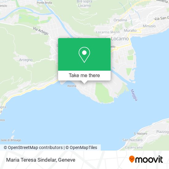 Maria Teresa Sindelar map