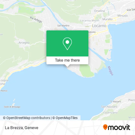 La Brezza map