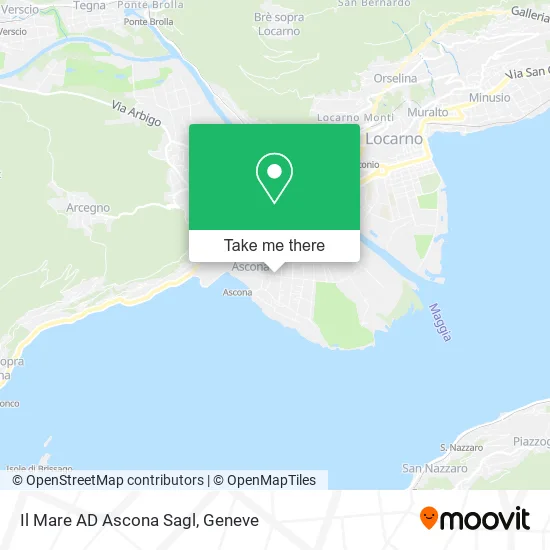 Il Mare AD Ascona Sagl map