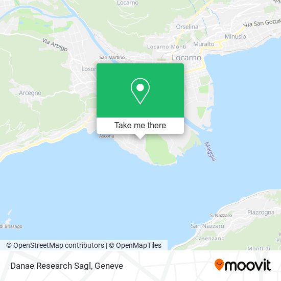 Danae Research Sagl map