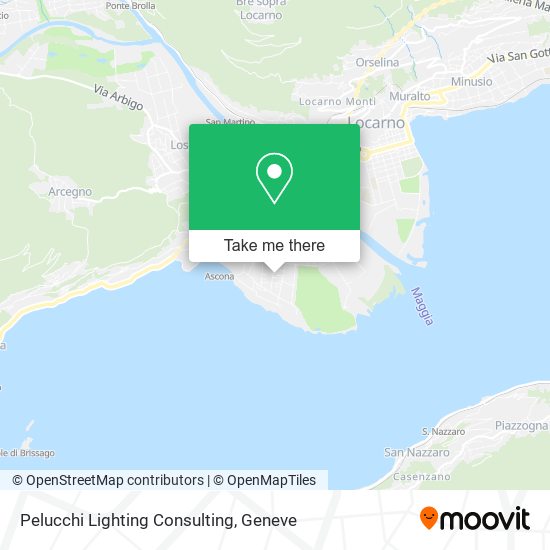 Pelucchi Lighting Consulting map