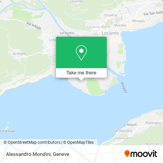 Alessandro Mondini map