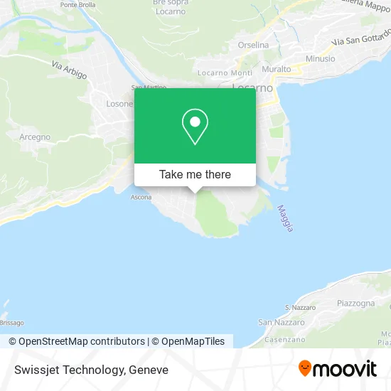 Swissjet Technology map