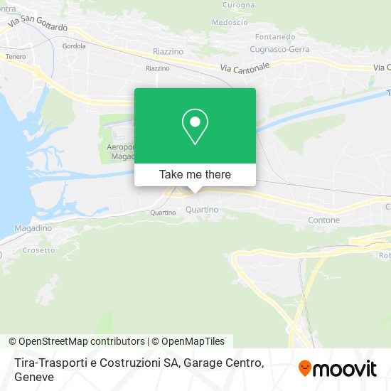 Tira-Trasporti e Costruzioni SA, Garage Centro map