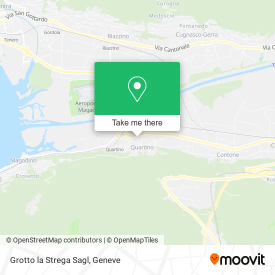 Grotto la Strega Sagl map