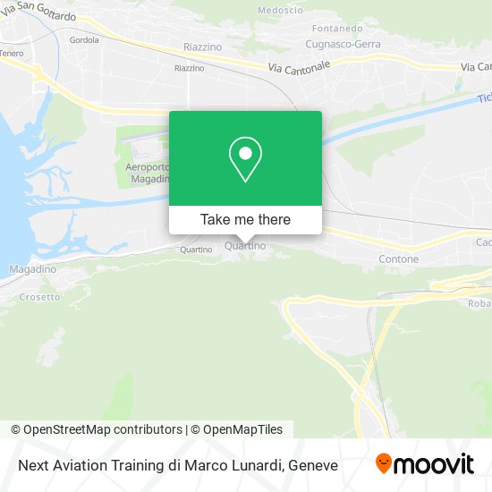Next Aviation Training di Marco Lunardi map