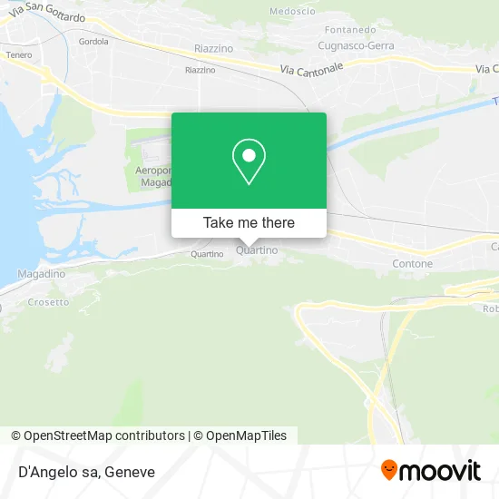 D'Angelo sa map