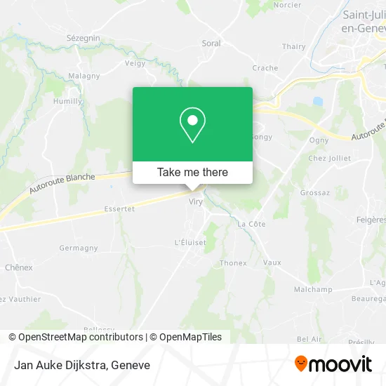 Jan Auke Dijkstra map