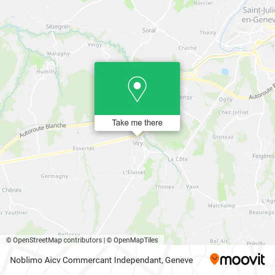 Noblimo Aicv Commercant Independant map