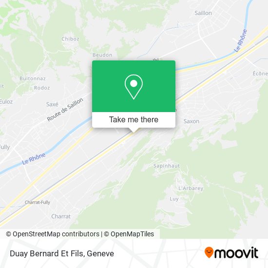 Duay Bernard Et Fils map