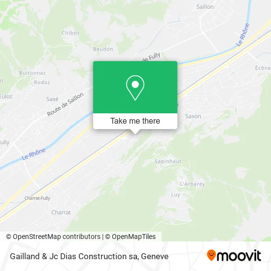 Gailland & Jc Dias Construction sa map