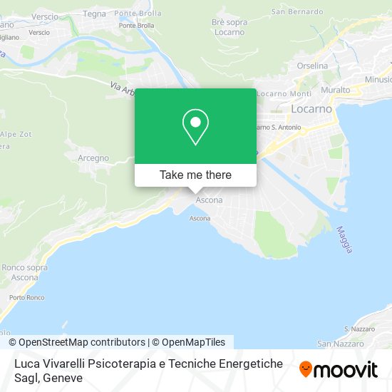 Luca Vivarelli Psicoterapia e Tecniche Energetiche Sagl map