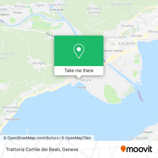 Trattoria Cortile dei Beati map