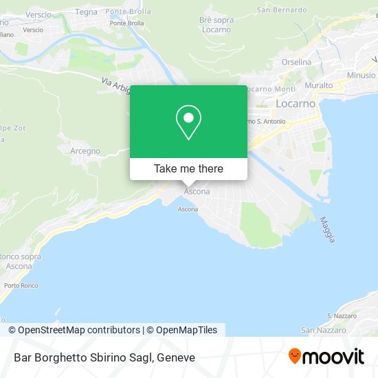 Bar Borghetto Sbirino Sagl map