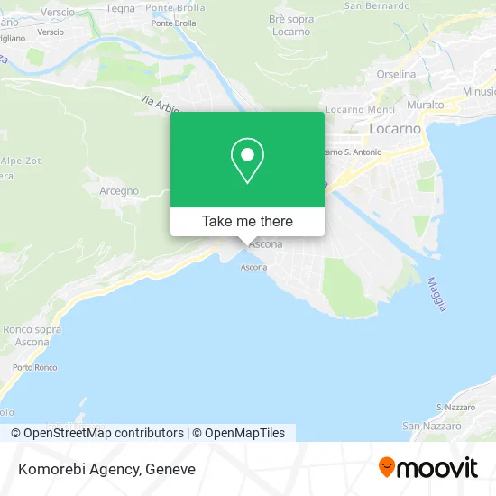 Komorebi Agency map