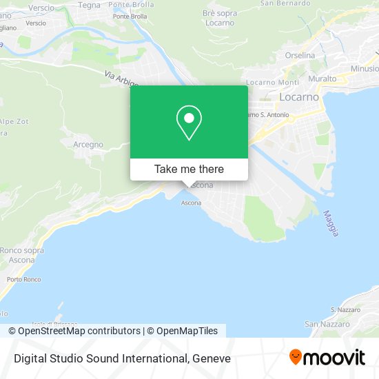 Digital Studio Sound International map