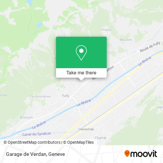 Garage de Verdan plan
