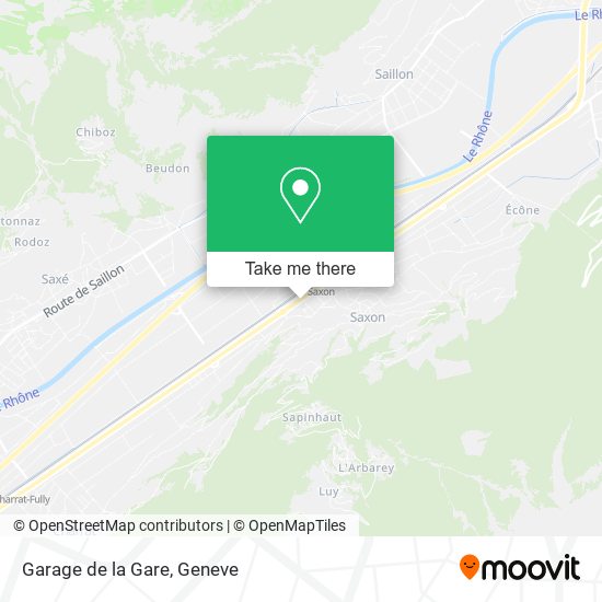 Garage de la Gare map