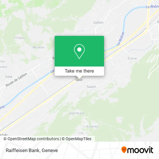 Raiffeisen Bank map