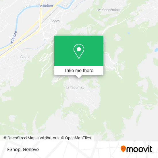 T-Shop map