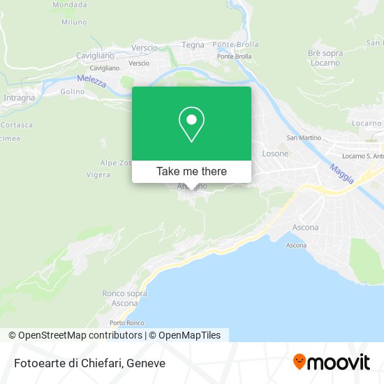 Fotoearte di Chiefari map