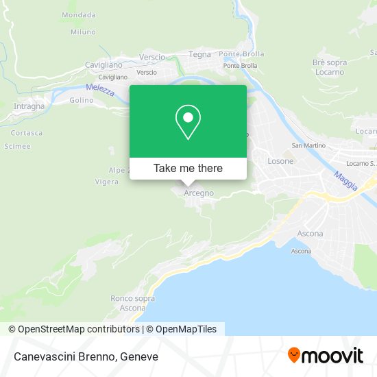 Canevascini Brenno map