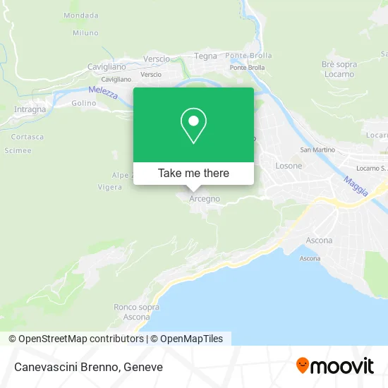 Canevascini Brenno map