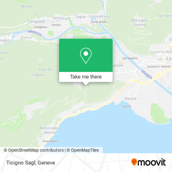 Ticigno Sagl map