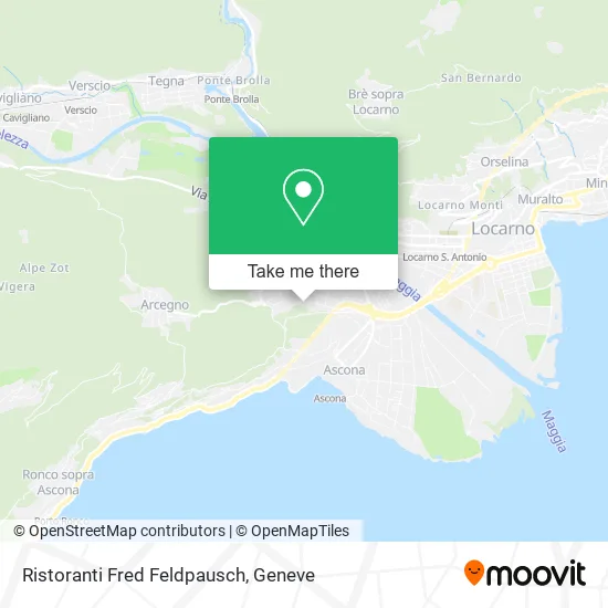 Ristoranti Fred Feldpausch map