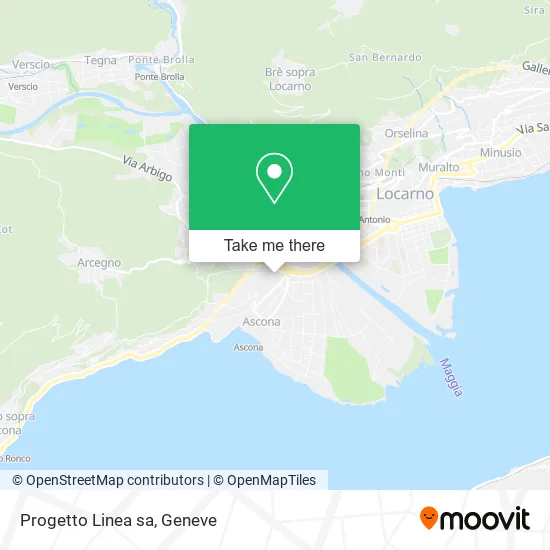 Progetto Linea sa map