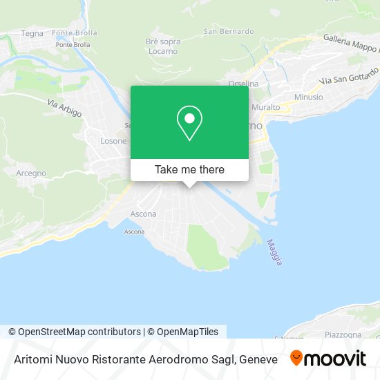 Aritomi Nuovo Ristorante Aerodromo Sagl map