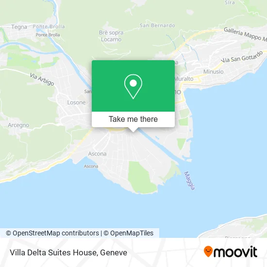 Villa Delta Suites House map