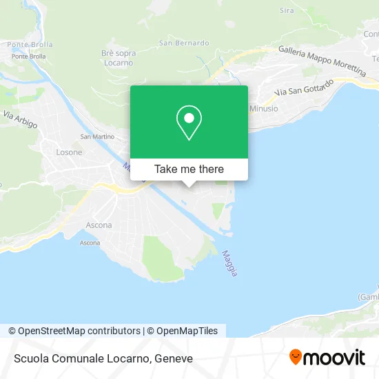 Scuola Comunale Locarno map