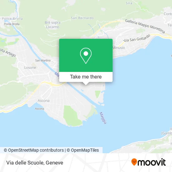 Via delle Scuole map