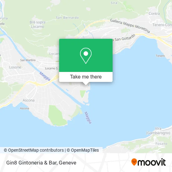 Gin8 Gintoneria & Bar map