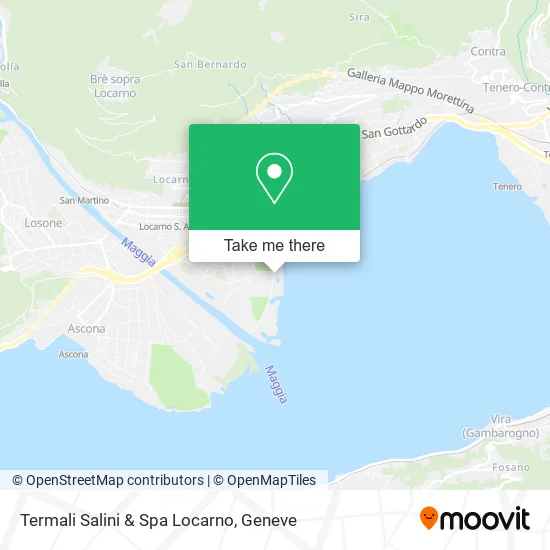 Termali Salini & Spa Locarno map