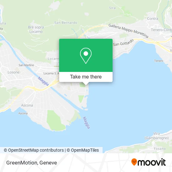 GreenMotion map