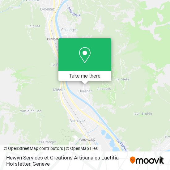 Hewyn Services et Créations Artisanales Laetitia Hofstetter map