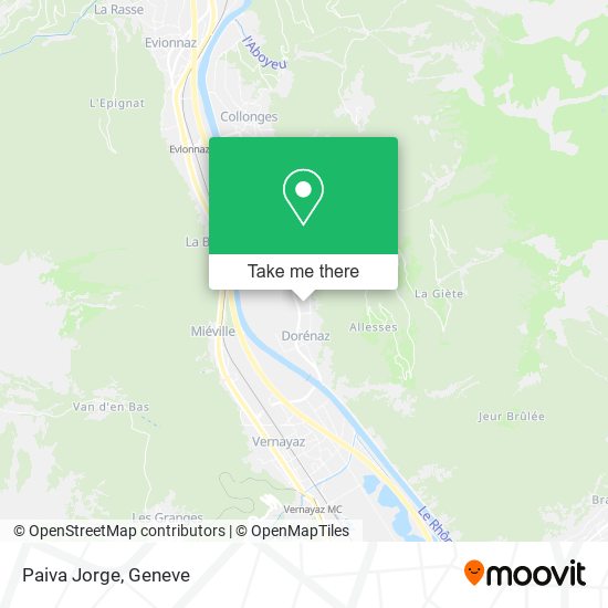 Paiva Jorge map