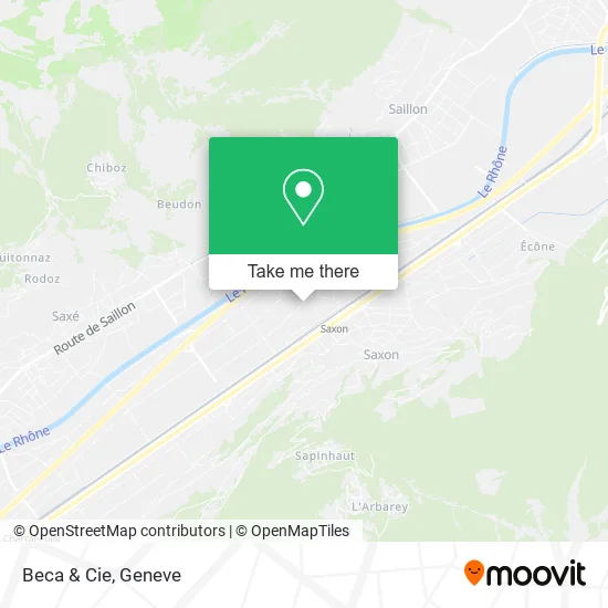 Beca & Cie map