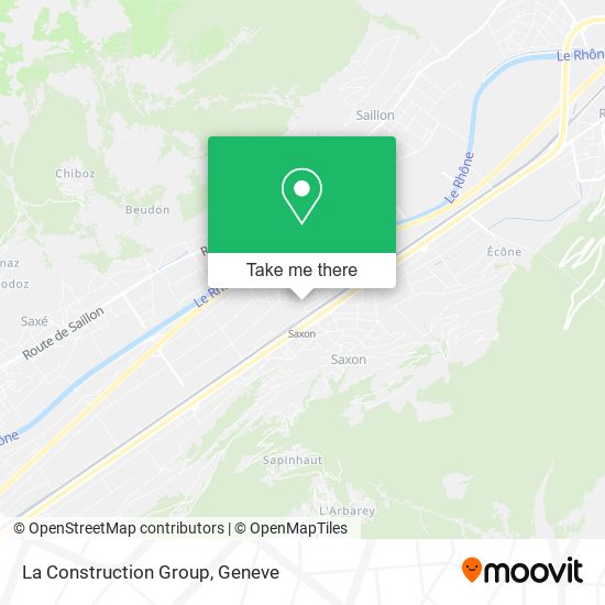 La Construction Group map