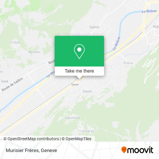 Murisier Frères map